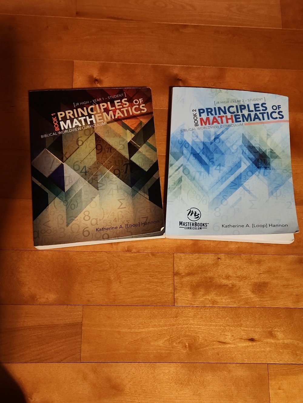 Student Set-Principles of Mathematics Student Textbook - Blue & Cream Covers